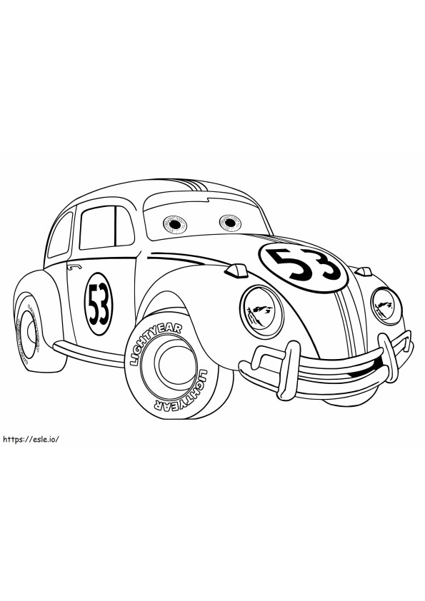 Toy Car coloring page