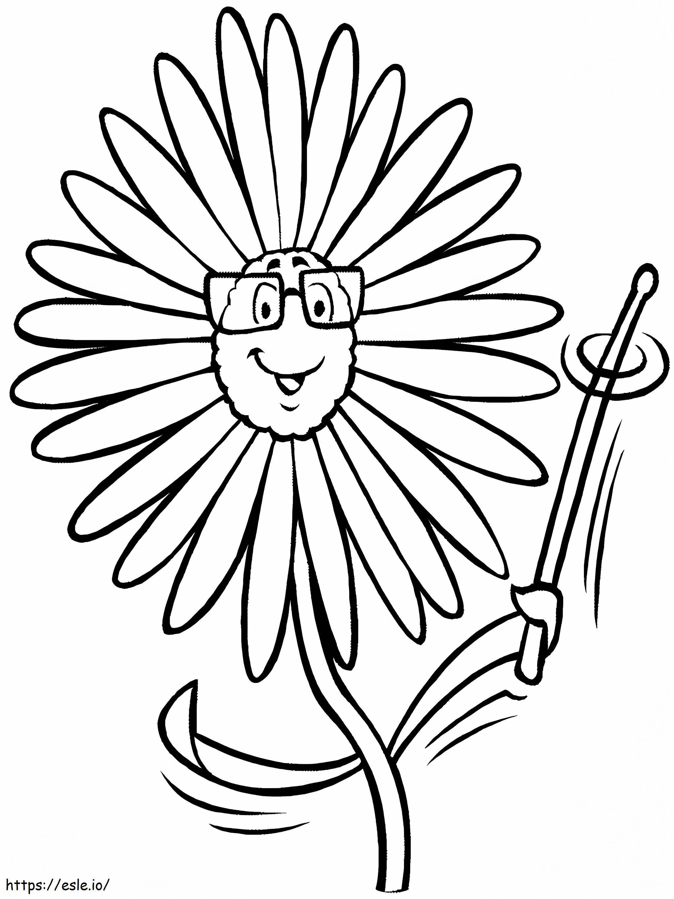 1528166409 Daisywithglassesa4 coloring page