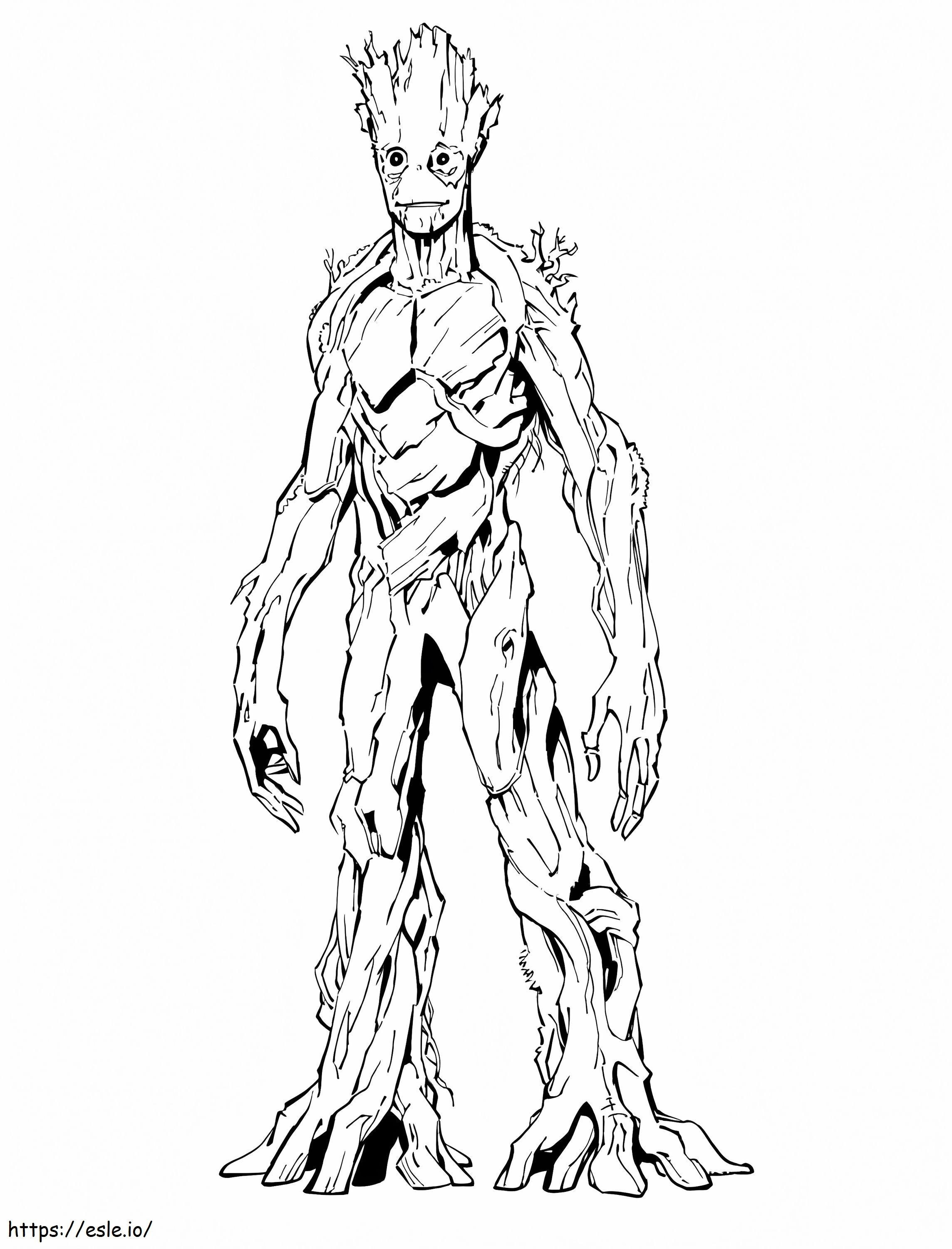 Viejo Groot coloring page