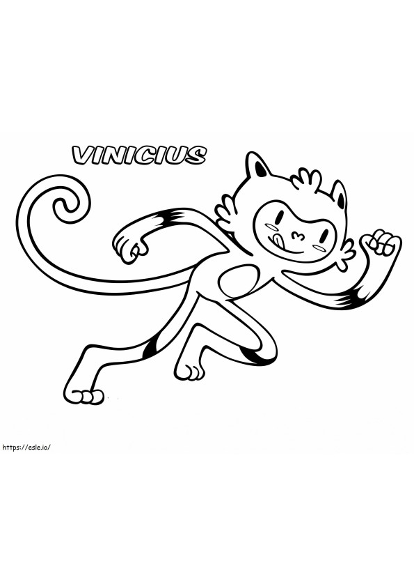 Mascot Of The Olympic Games coloring page