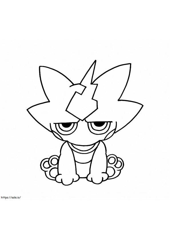 Toxel Pokemon 3 coloring page