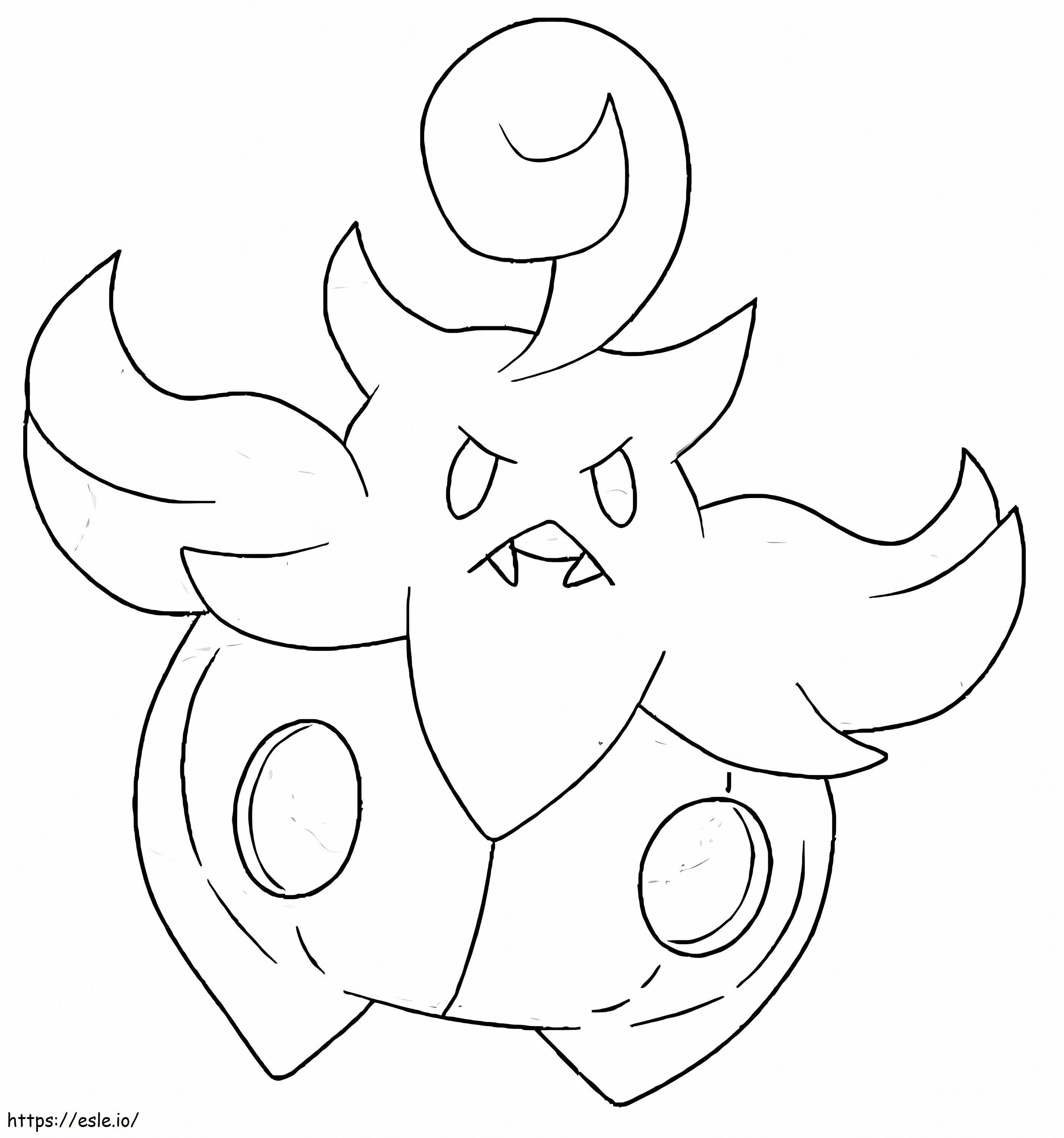 Pokémon Pumpkaboo 2 da colorare