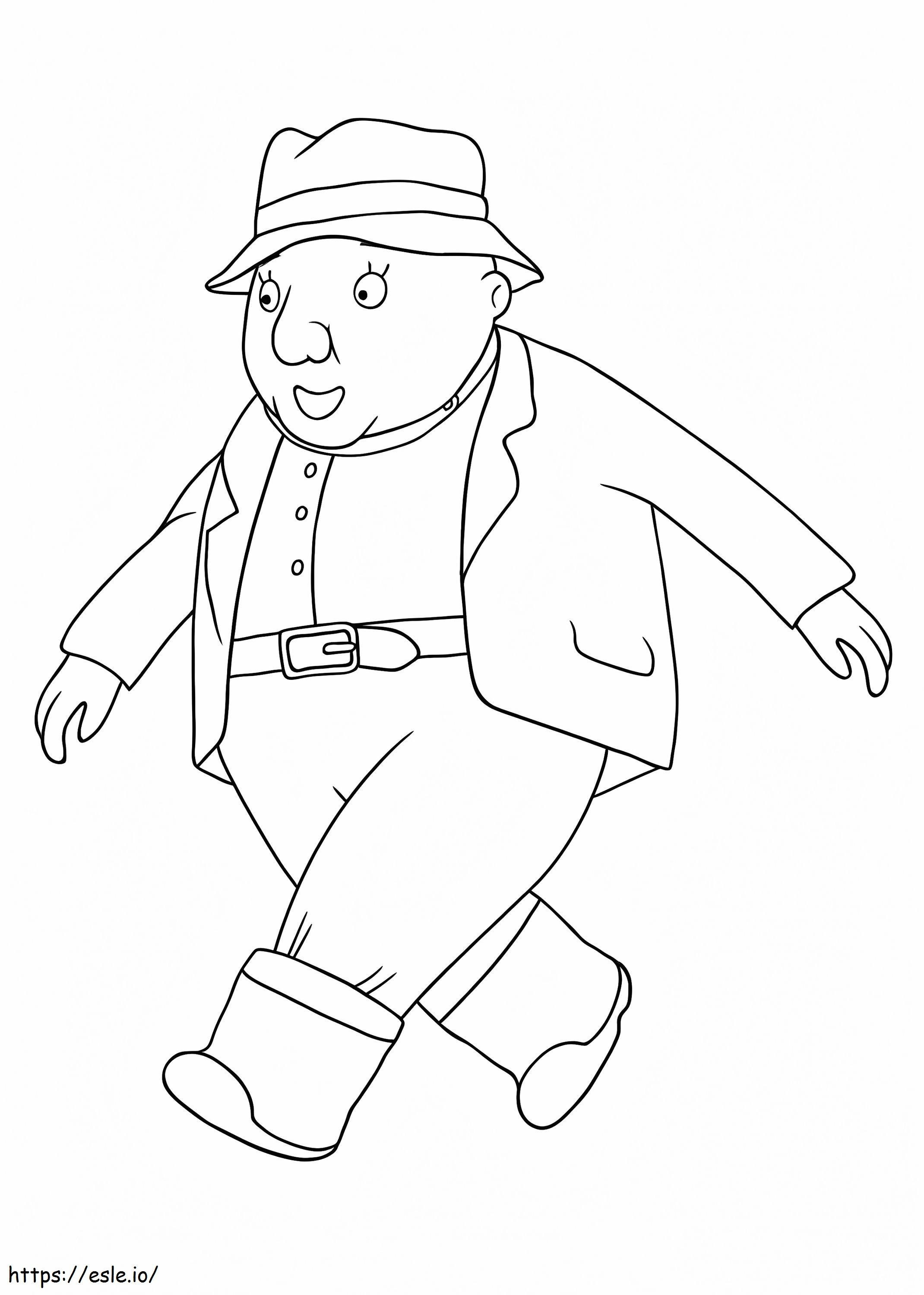 Gardener From Little Princess coloring page