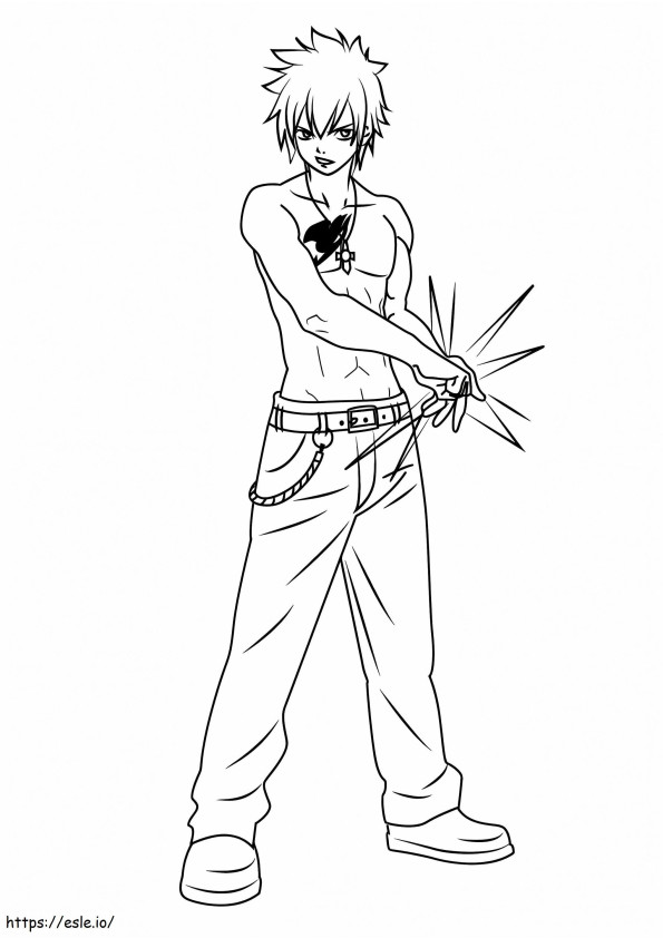 26Gray Fullbuster coloring page