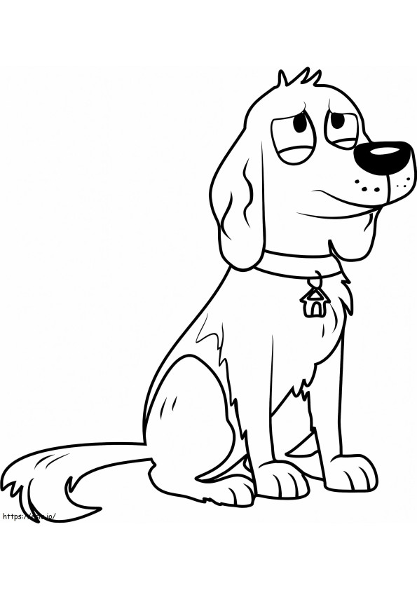 Ralph From Pound Puppies coloring page