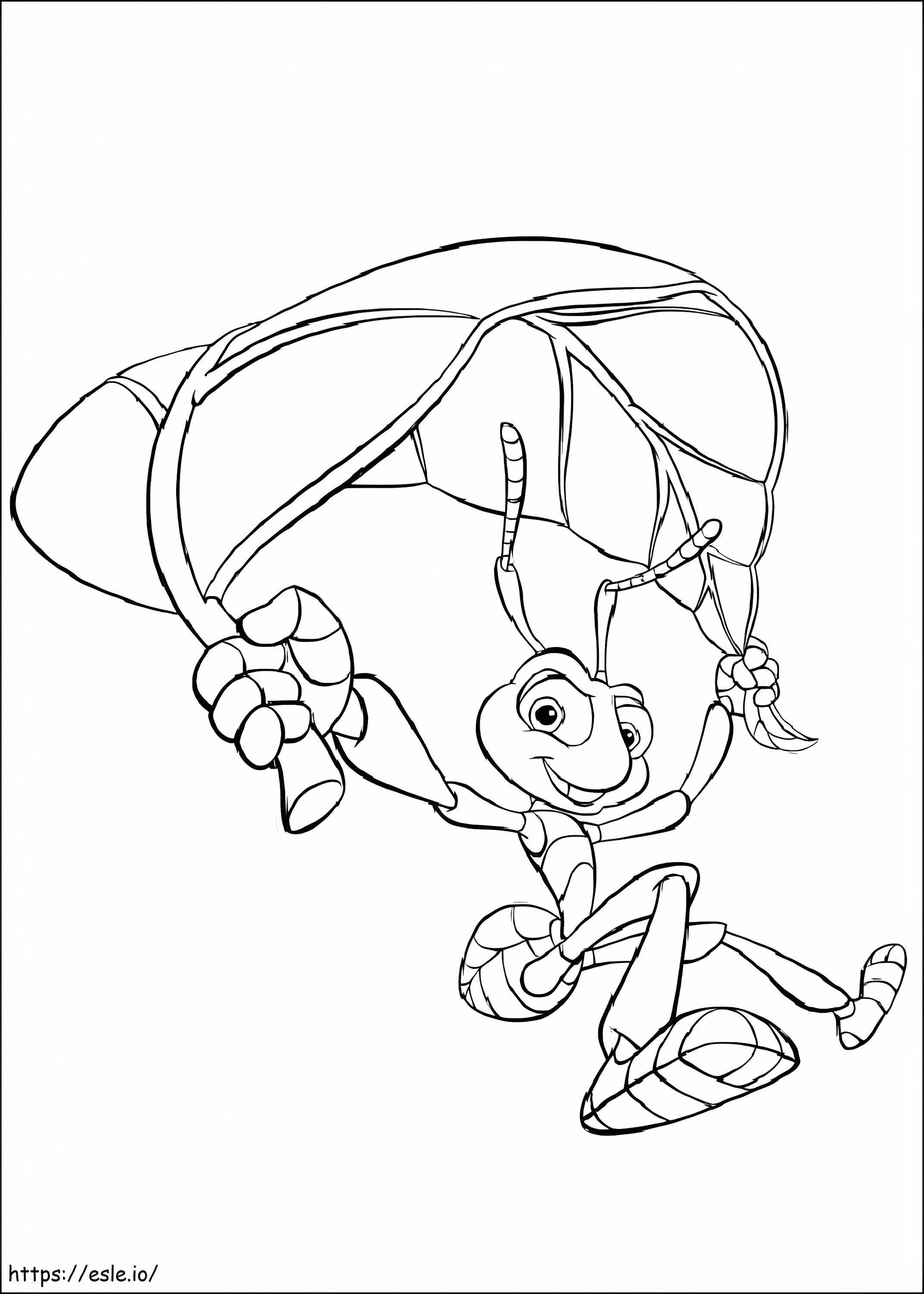 1599611114 A Bug coloring page