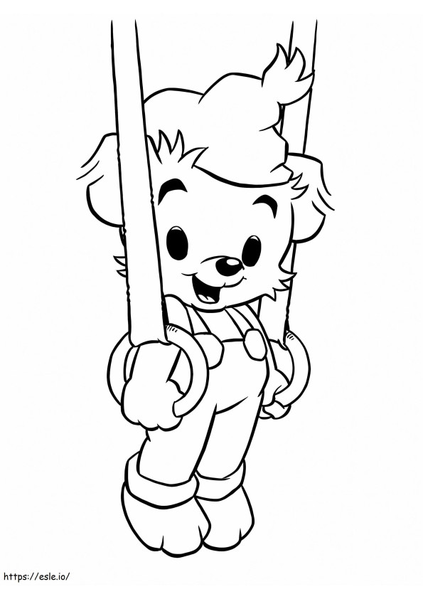 Teddy Bear 9 coloring page