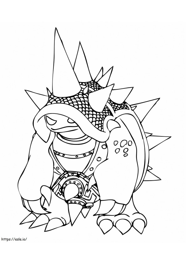 1560931951 King Rammus A4 coloring page