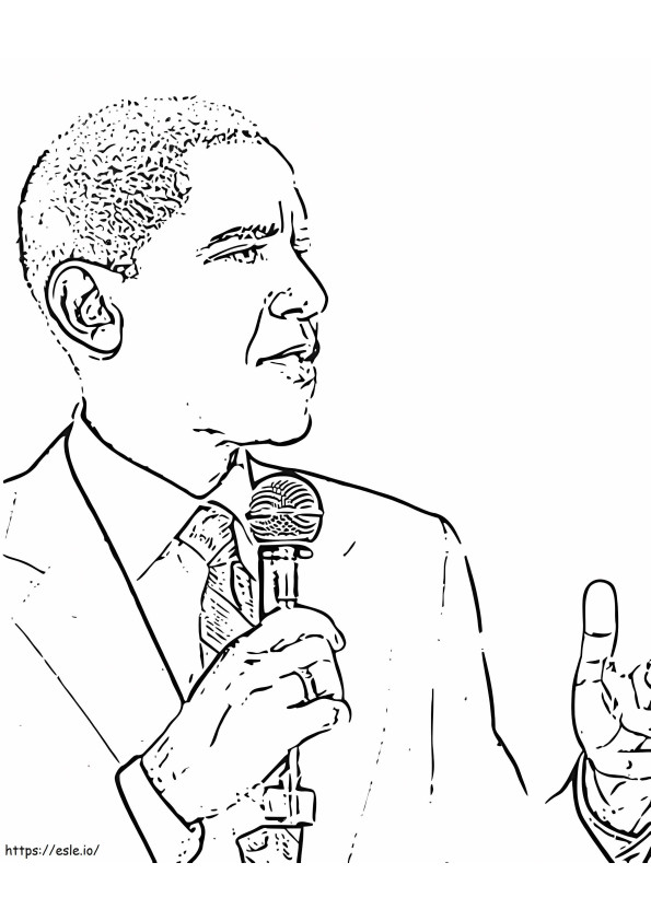 Barack Obama Konuşma Yapıyor