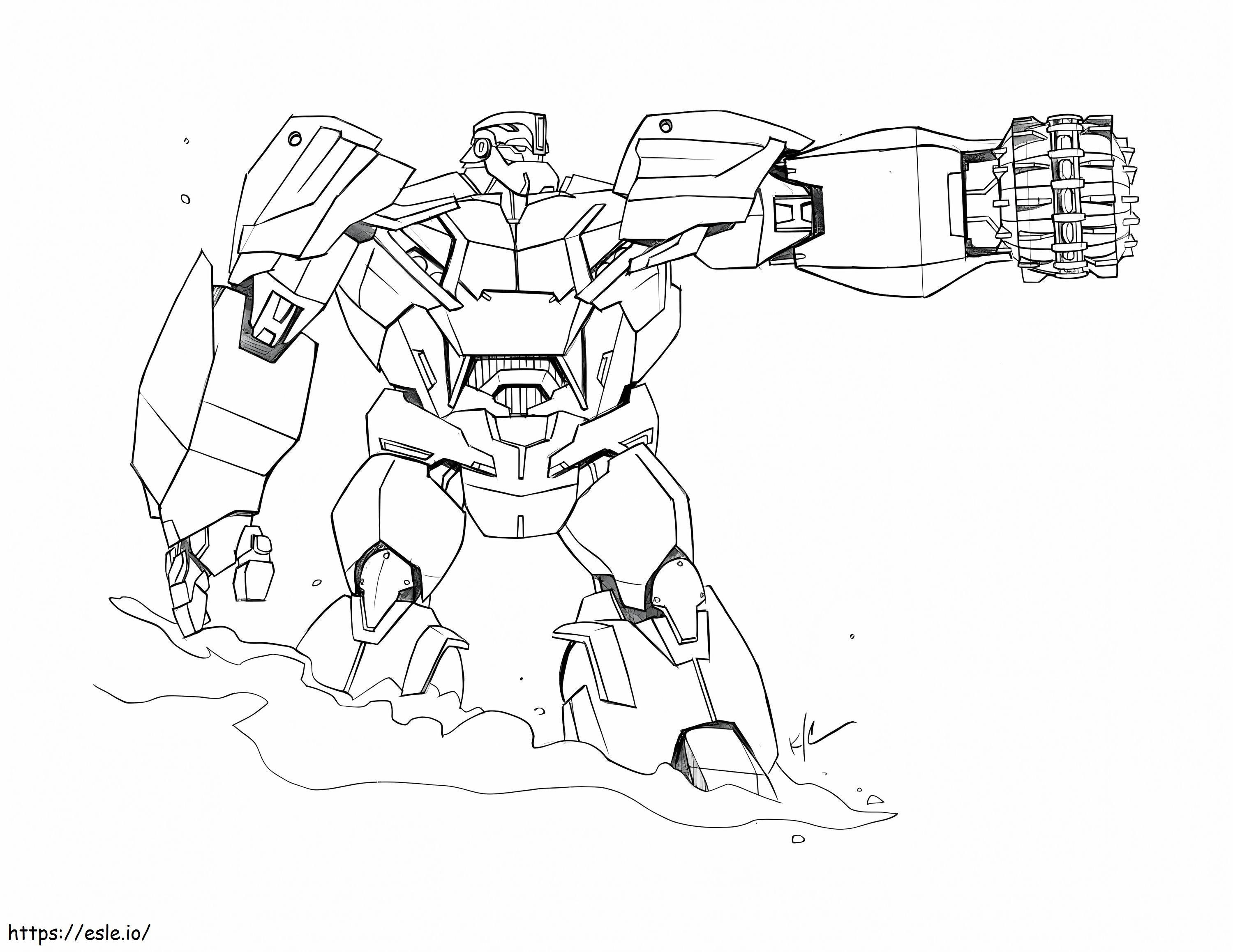 Transformers Bulkhead coloring page