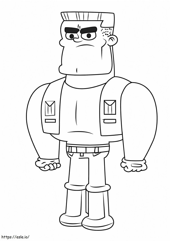 Alianas Father From Looped coloring page