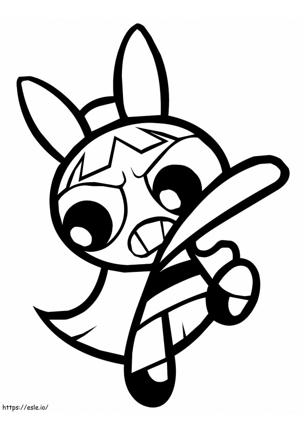1539691084 Powerpuff Girls Drawing 23 coloring page