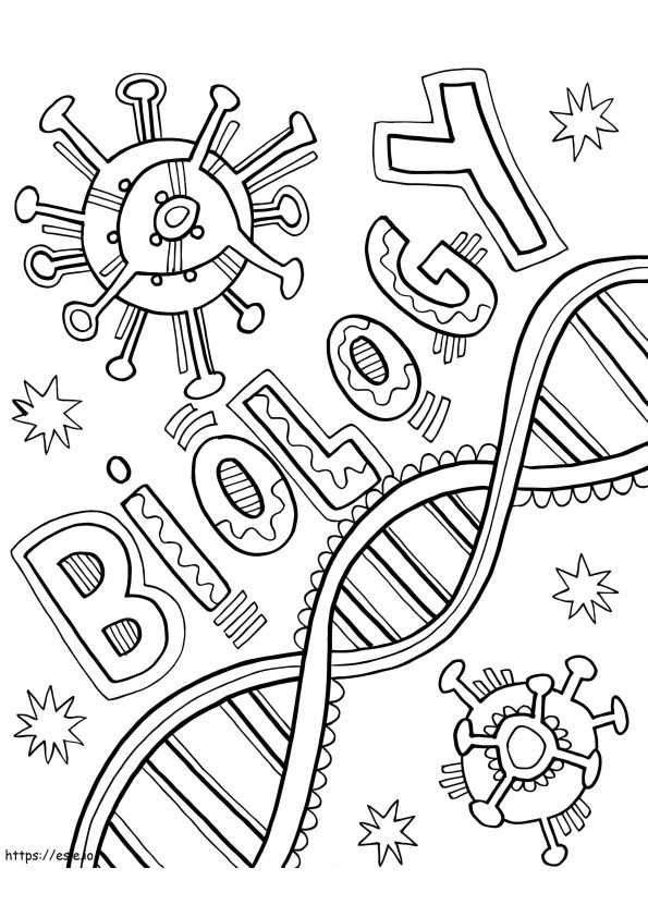 Biyoloji Bilimi boyama