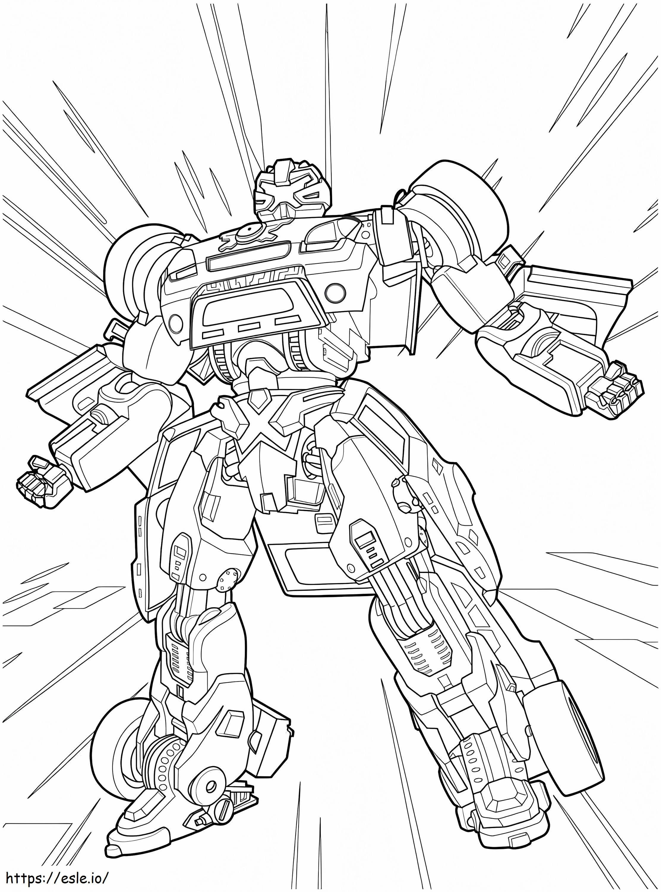 Free Tobot coloring page