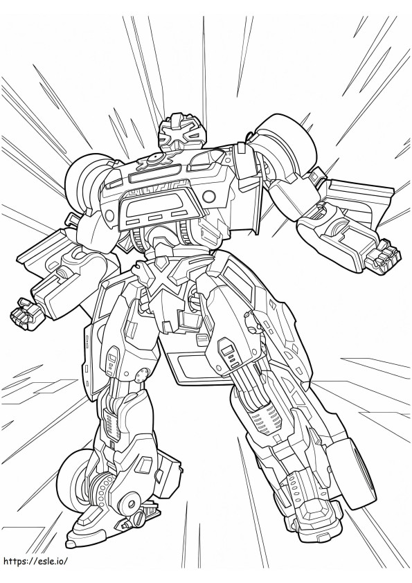 Free Tobot coloring page