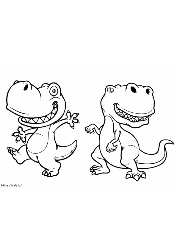 1541230450 Dinosaur Coloring Pages Free To Paint coloring page