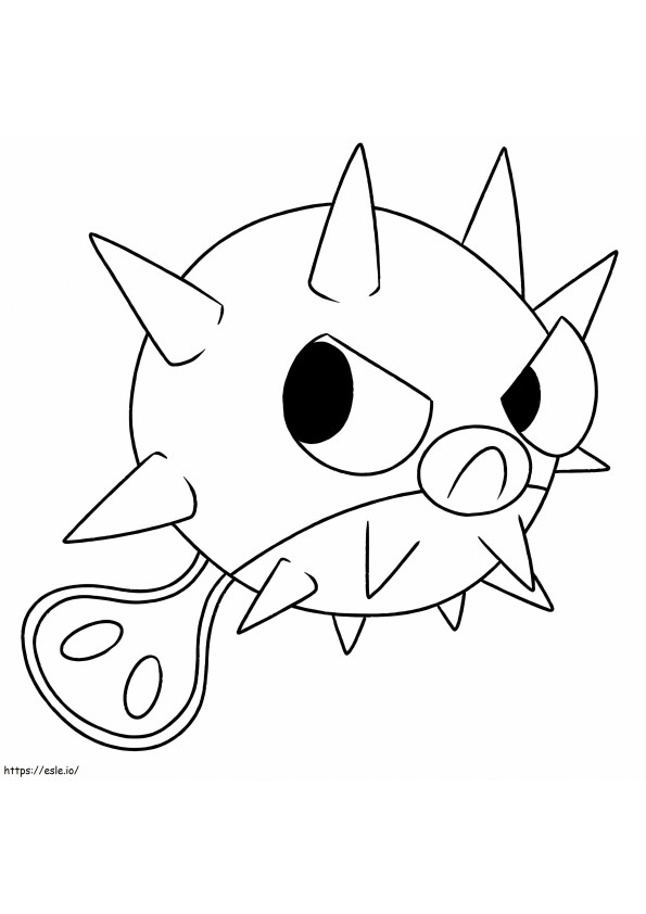 Cute Qwilfish Pokemon