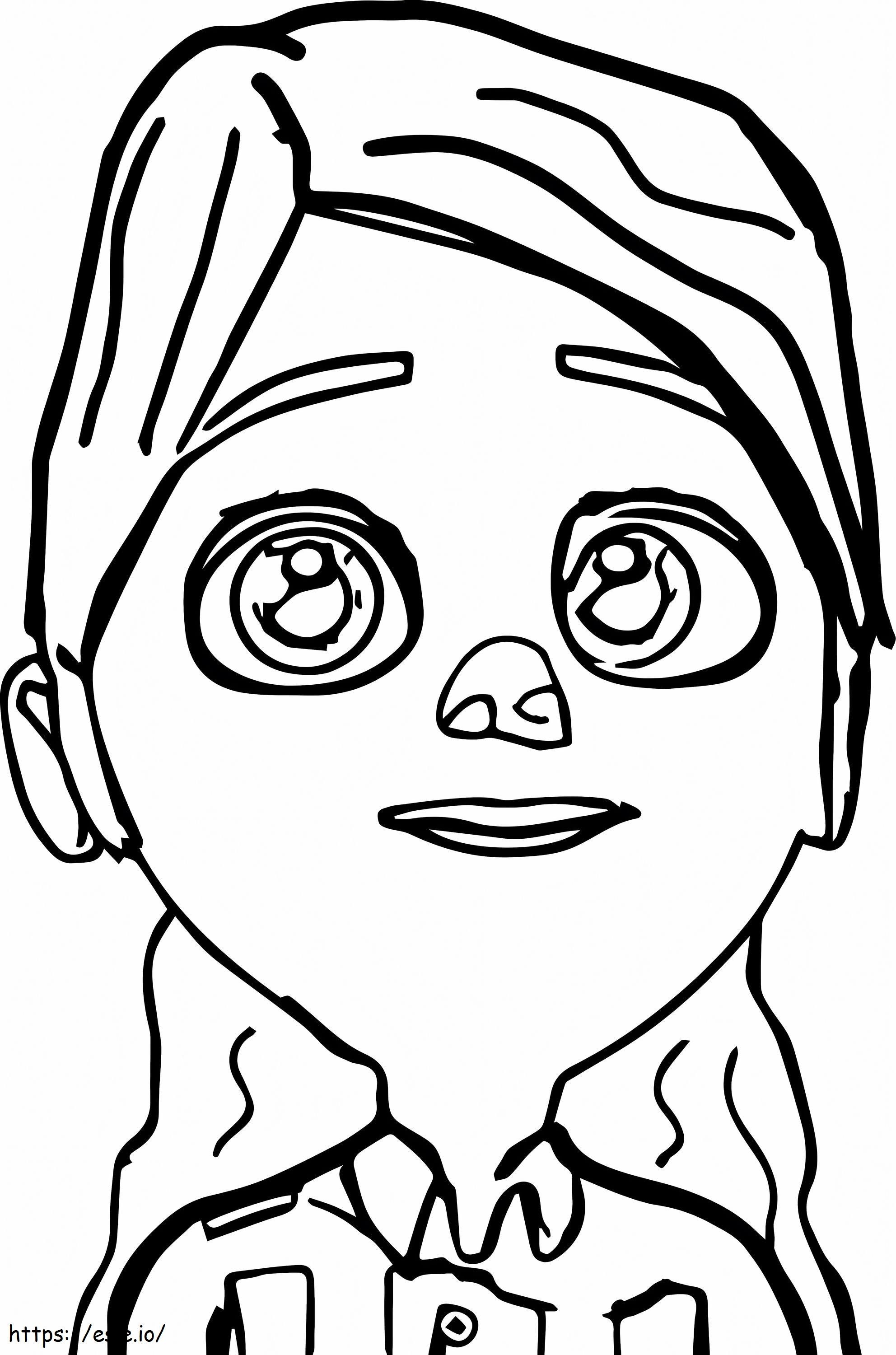 Englisch mit Professor Ayse ausmalbild