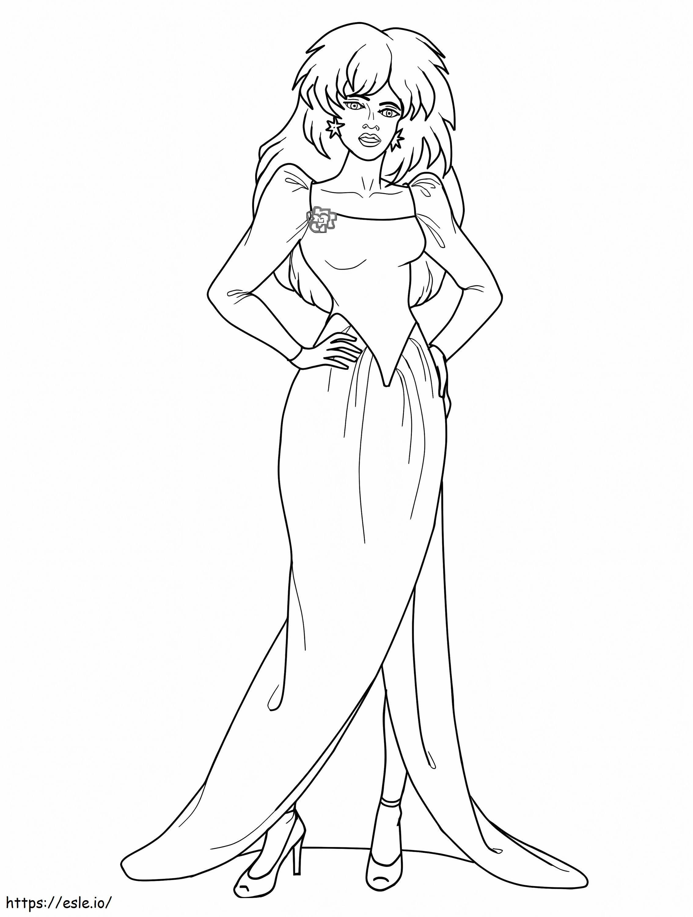 Jem And The Holograms 25 coloring page