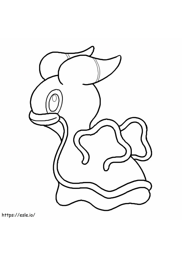 Coloriage Coquillages Pokémon 1 à imprimer dessin