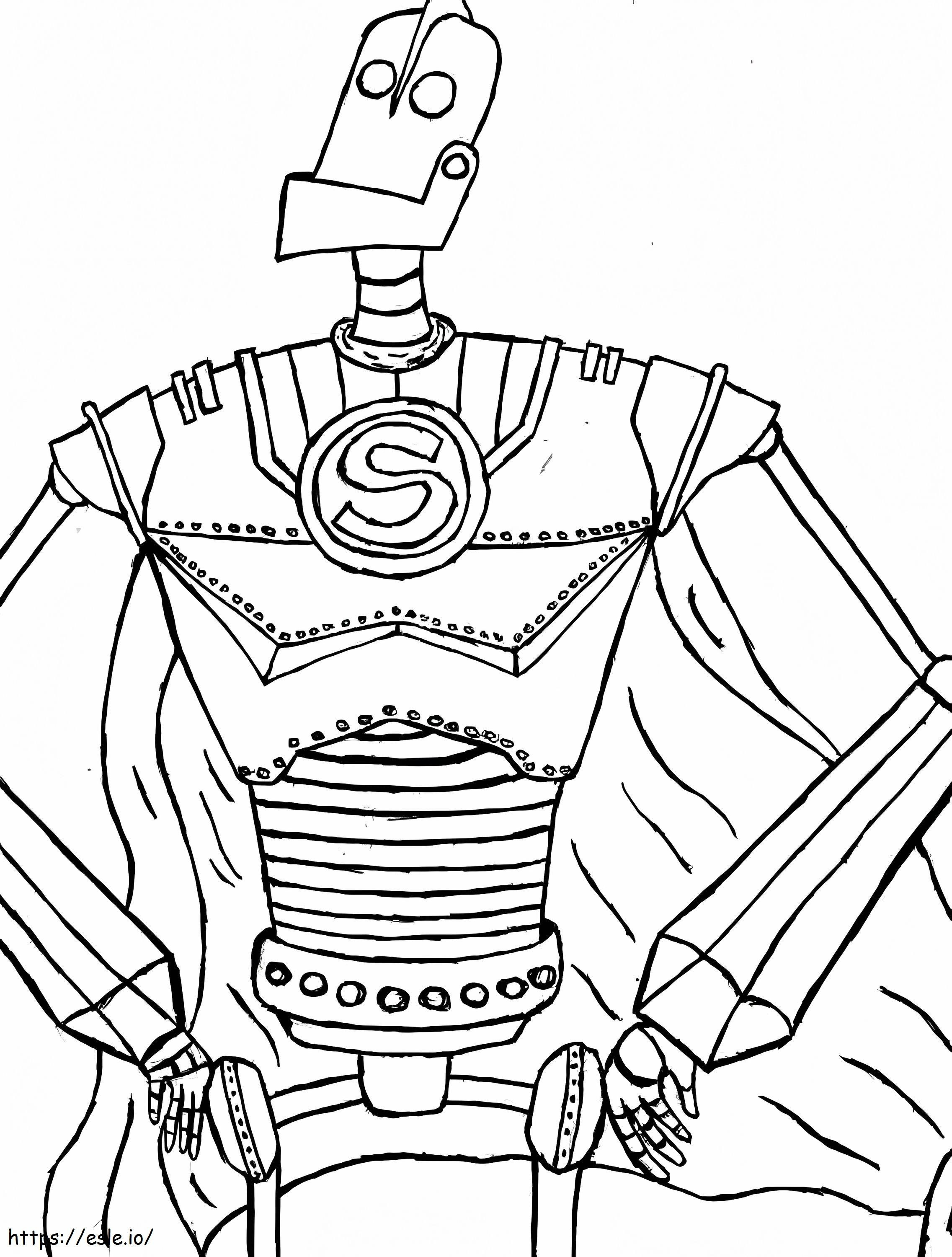 Iron Giant 7 coloring page