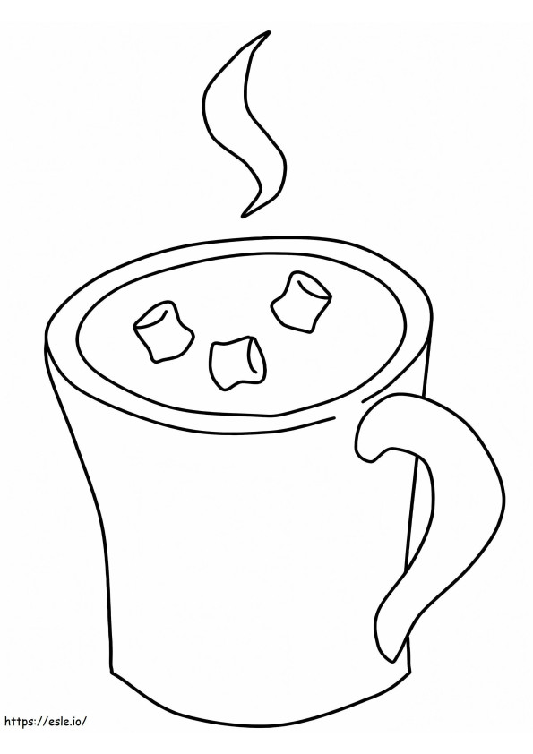 Hot Chocolate 5 coloring page