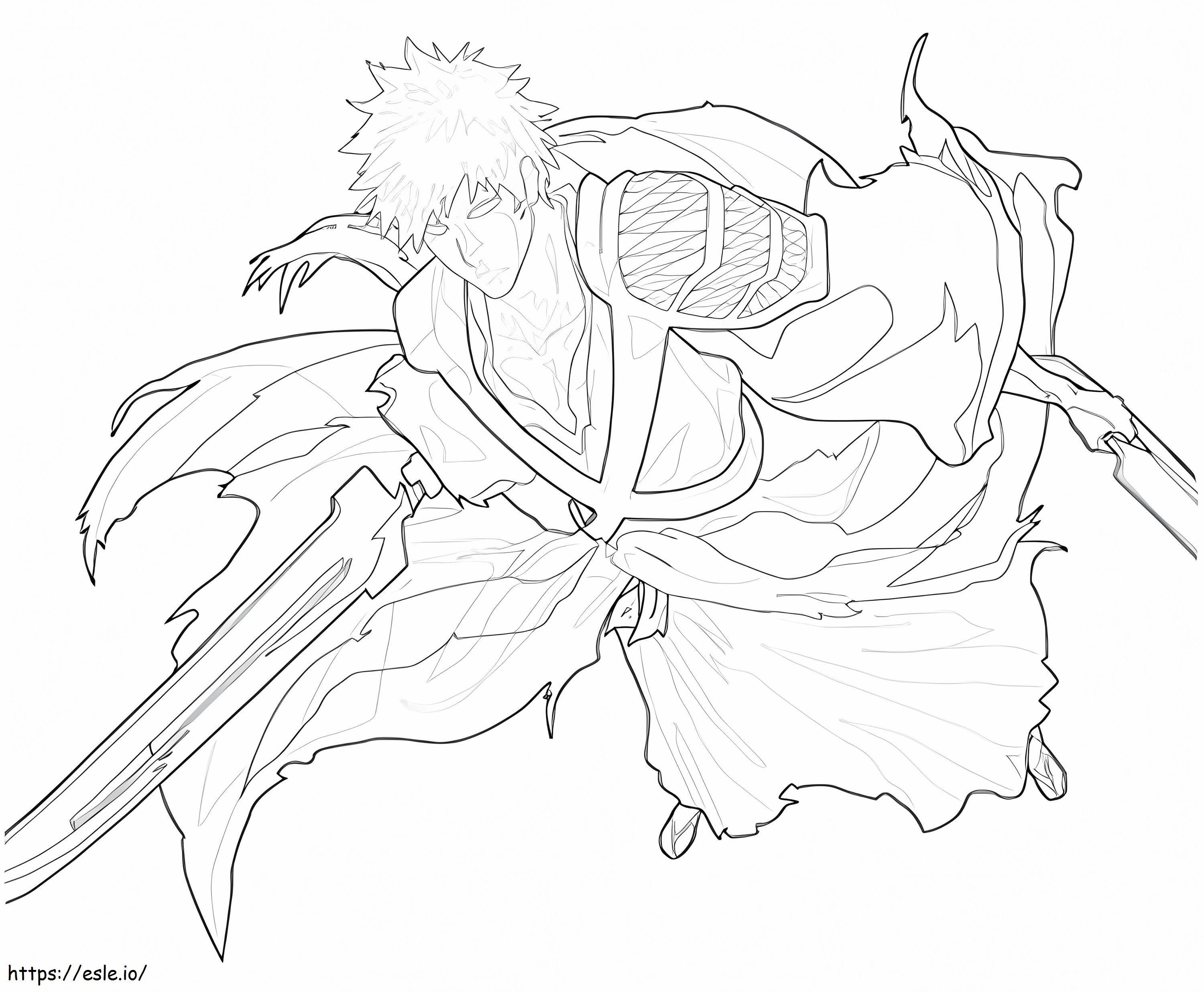 Ichigo Kurosaki'nin Dövüşü boyama