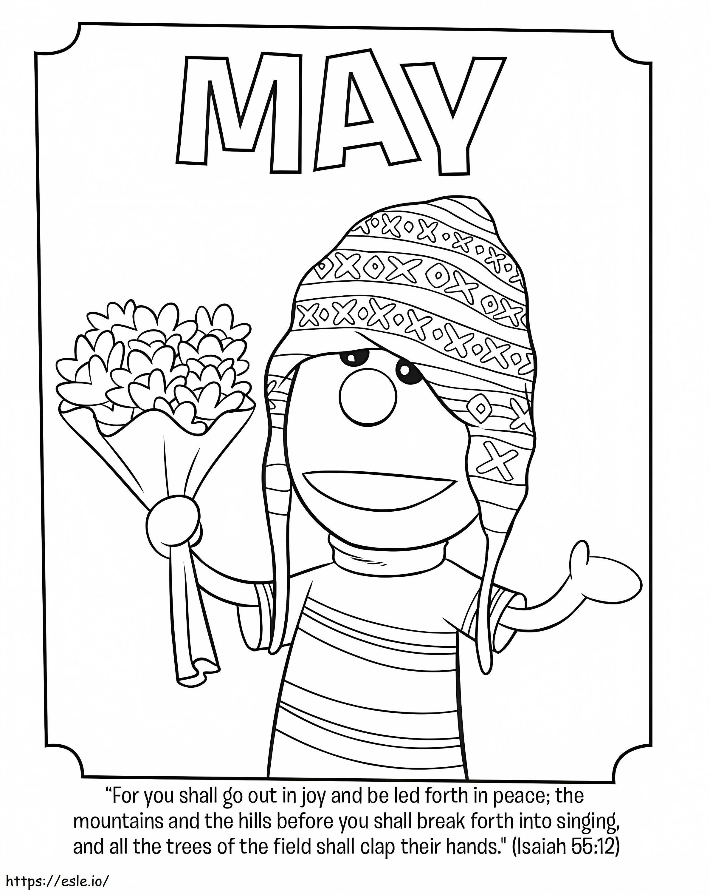 May 6 coloring page