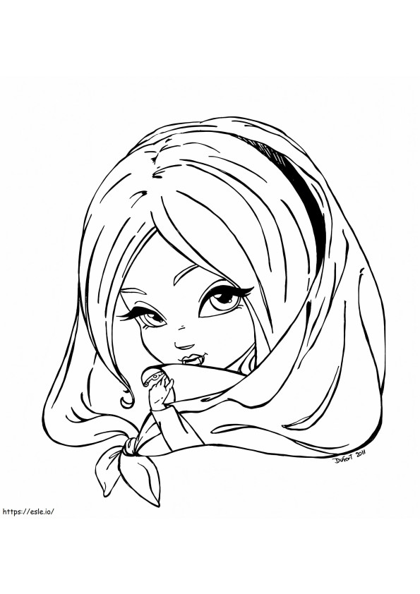 Cute Little Fang coloring page