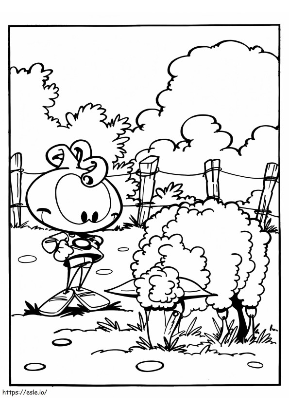 Snorks 7 coloring page