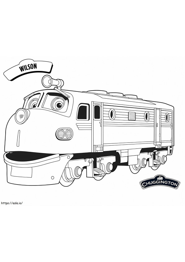 Wilson In Chuggington coloring page