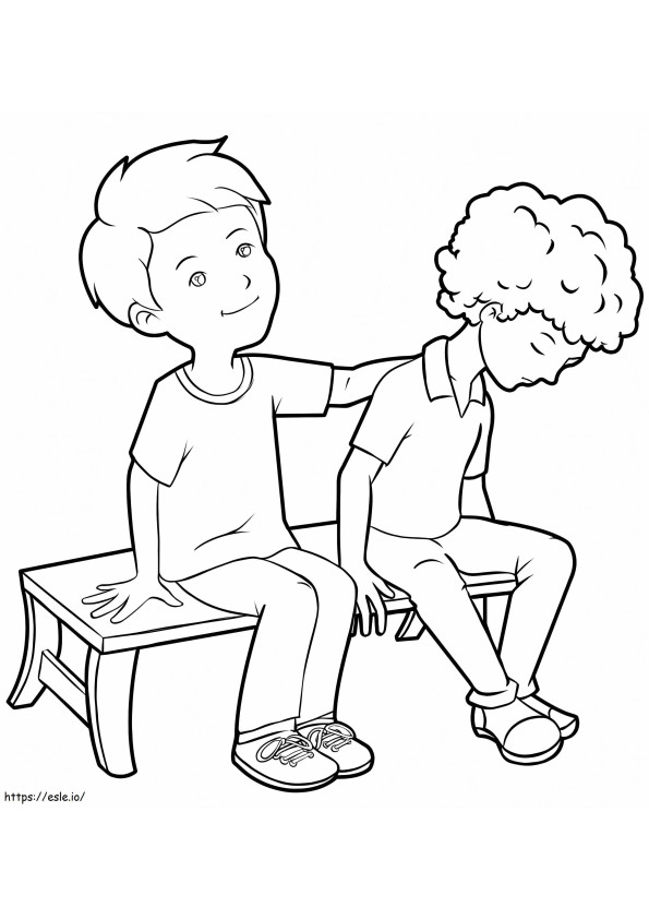 Kindness Free Printable coloring page