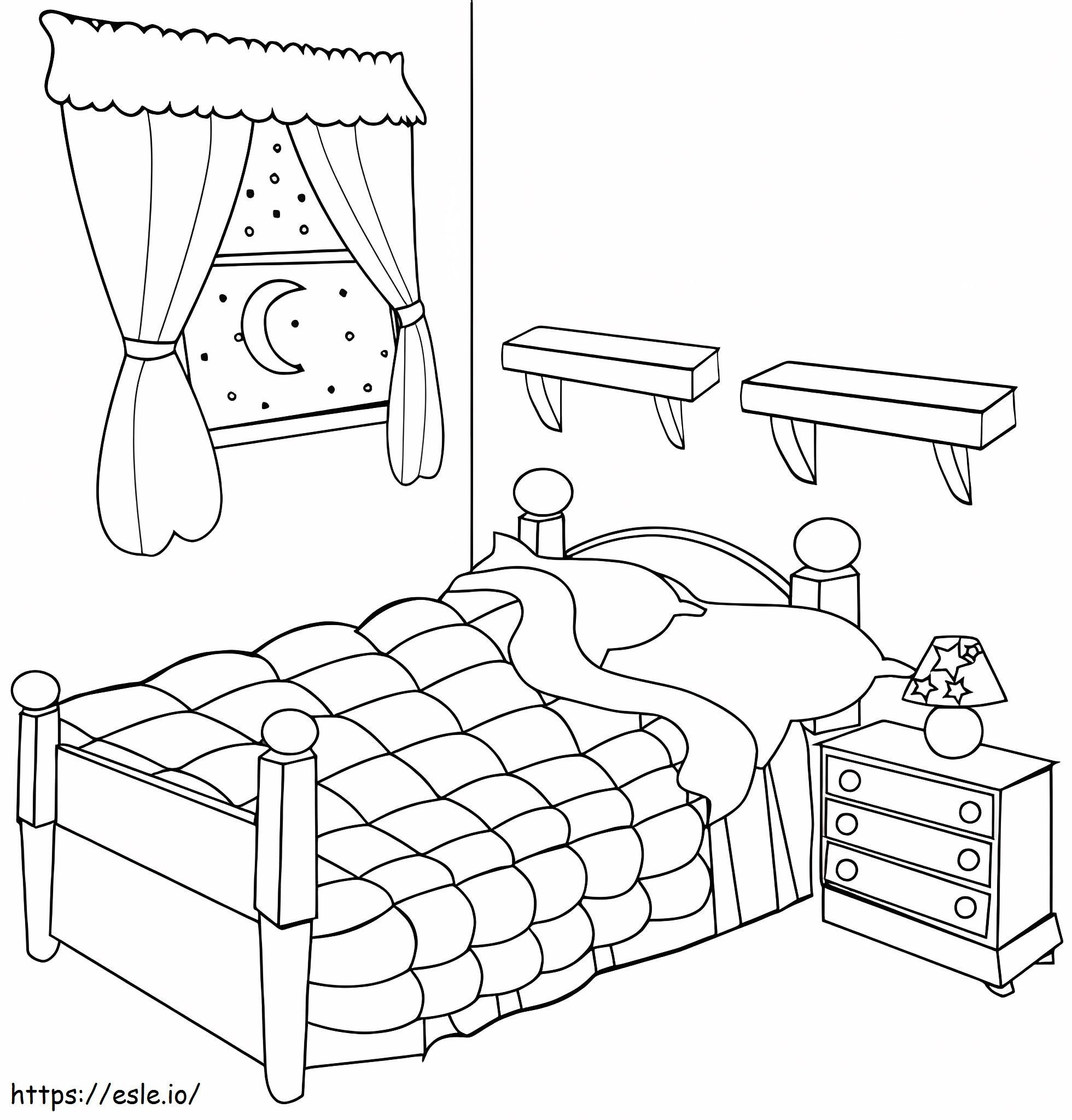 Kids Room coloring page