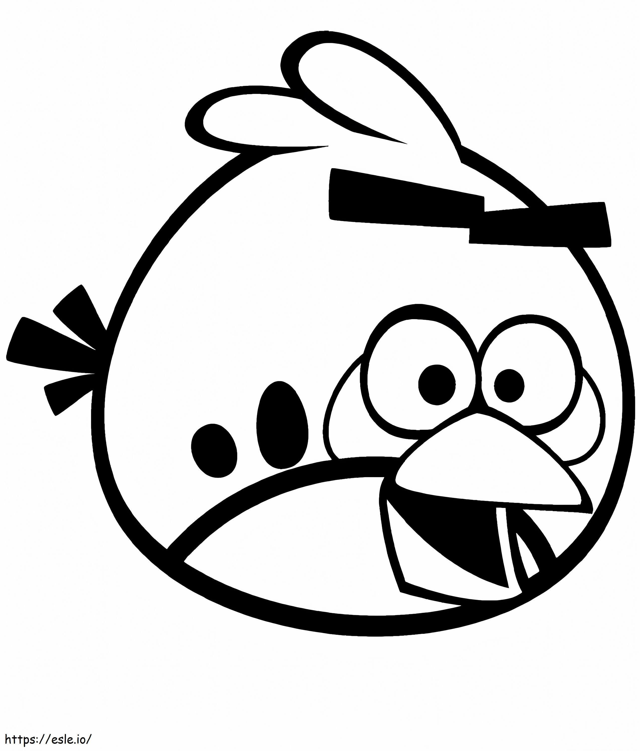 1547883278 Red Angry Bird coloring page