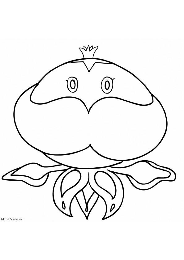 Coloriage Pokémon Jellicent mâle à imprimer dessin