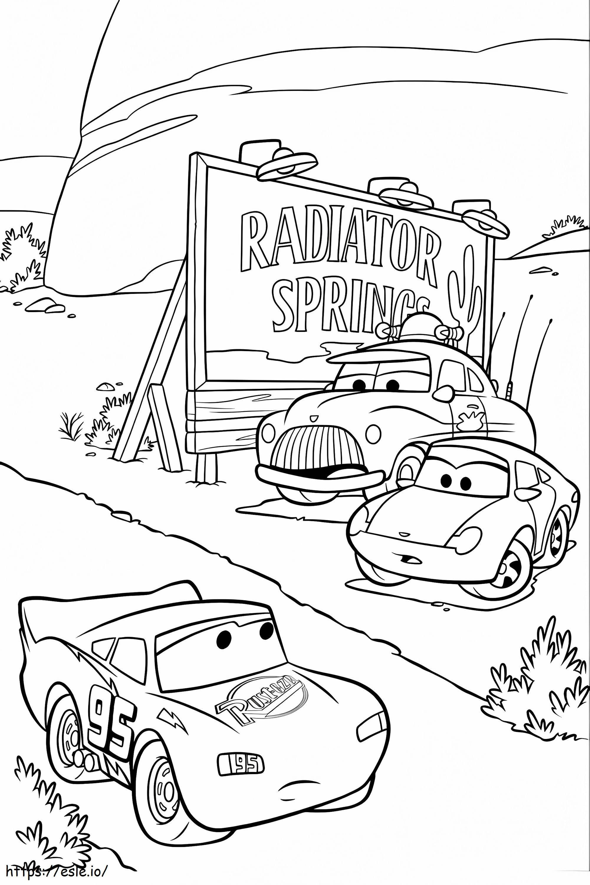 1540612211 Cars The Movie coloring page