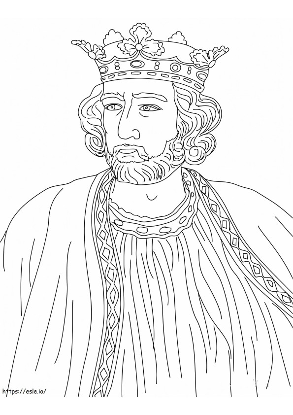 King 3 coloring page