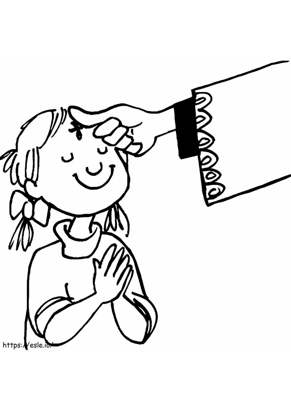 Ash Wednesday 7 coloring page