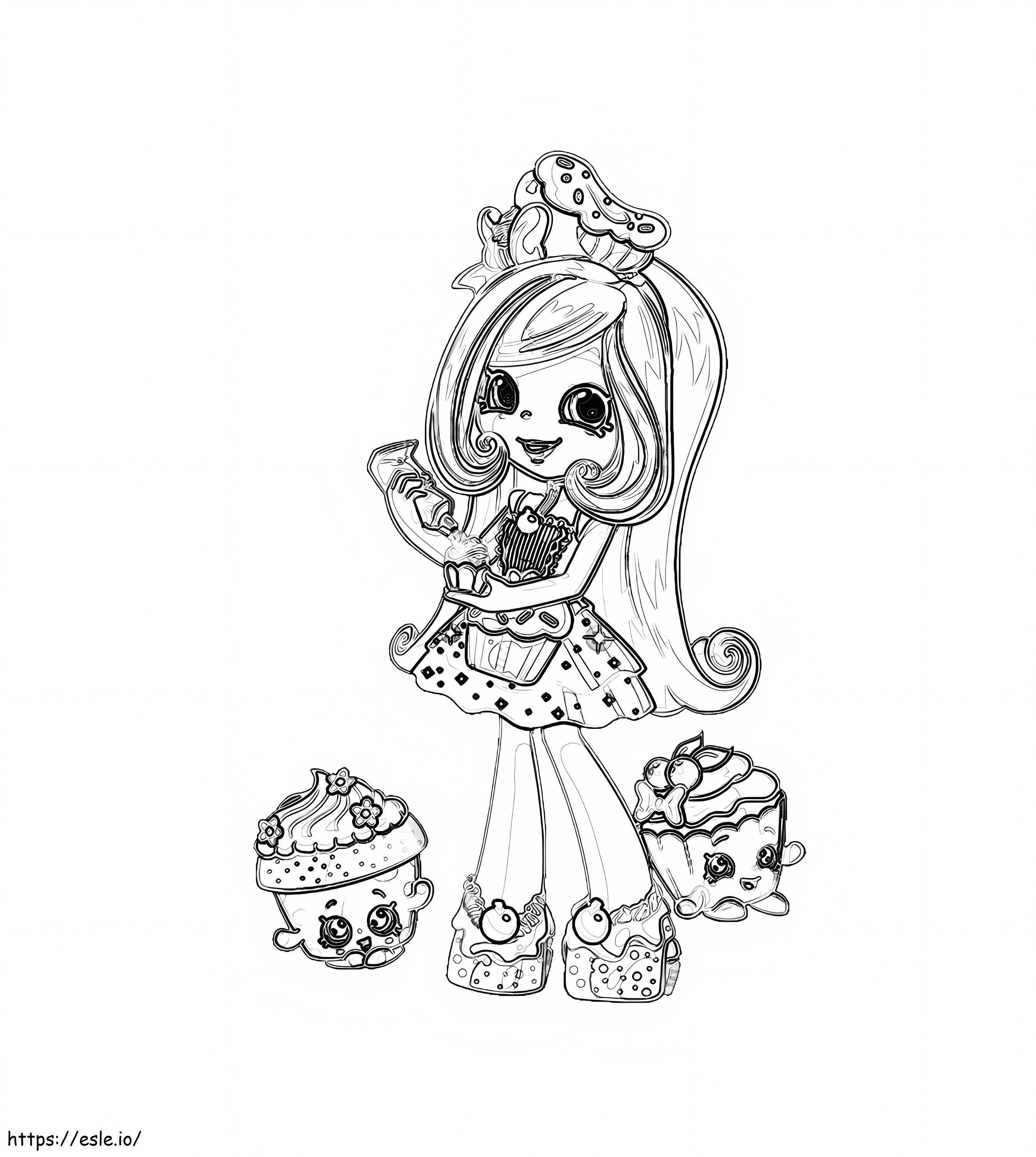 Baby Jessicake coloring page