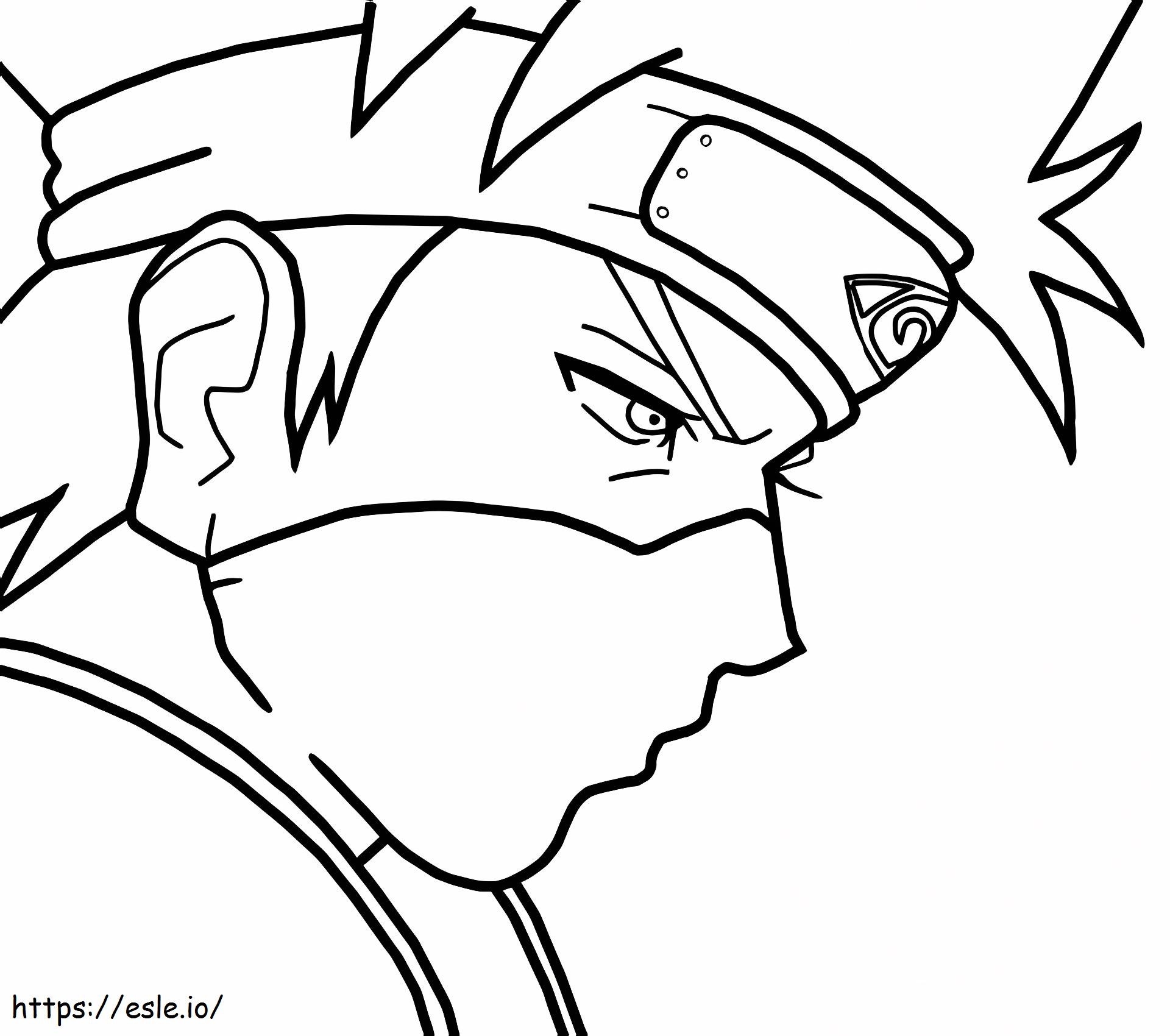 1528249542 Kakashi Hatakea4 coloring page