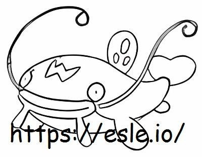 Whiscash coloring page