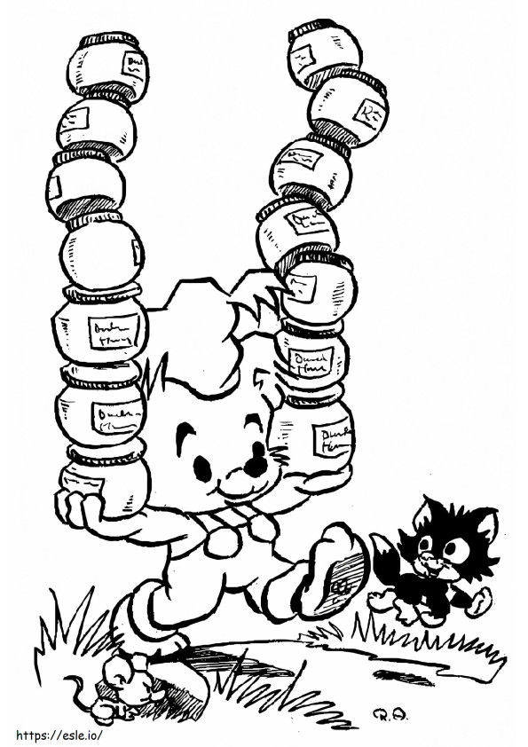 Teddy Bear 2 coloring page
