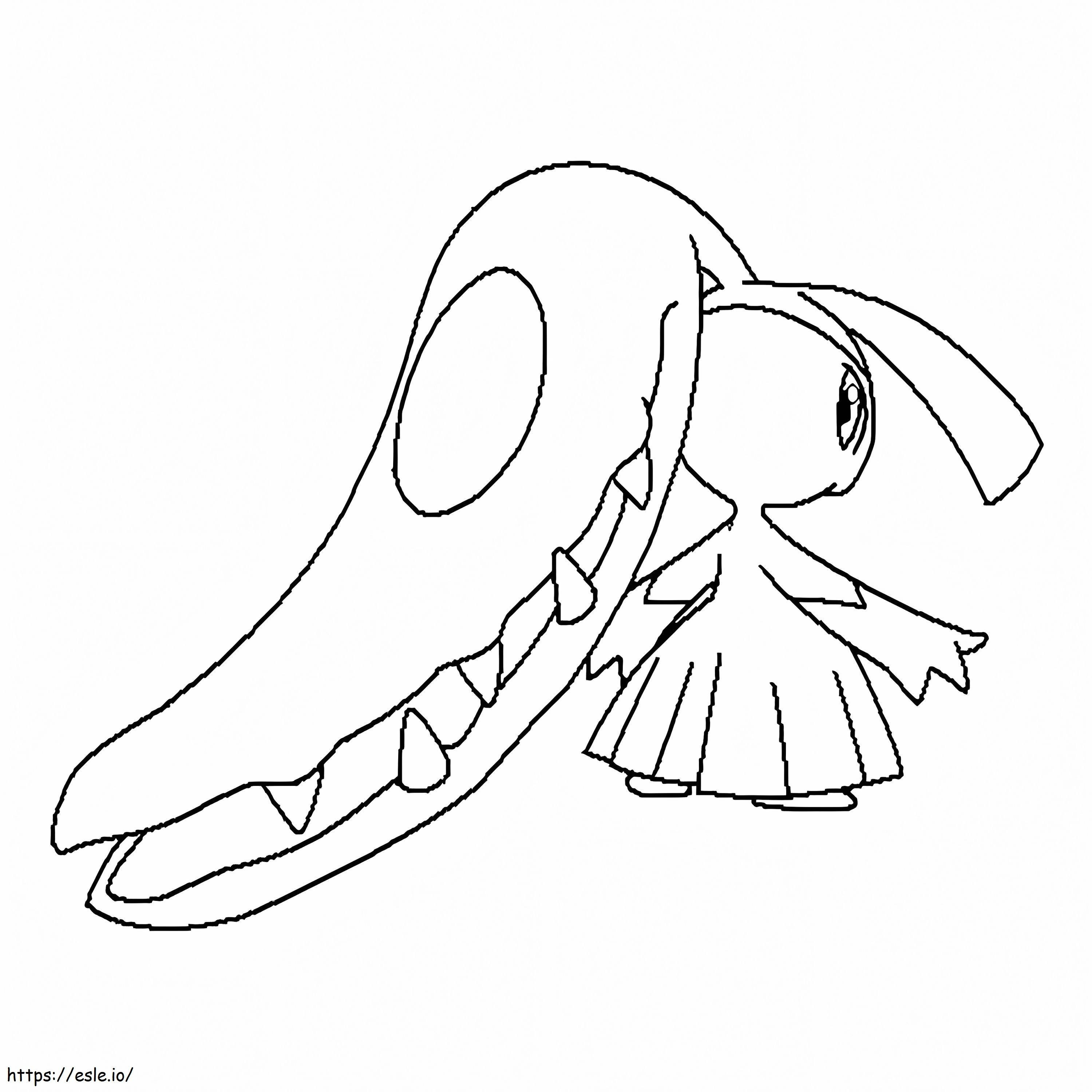 Mawile Pokemon coloring page