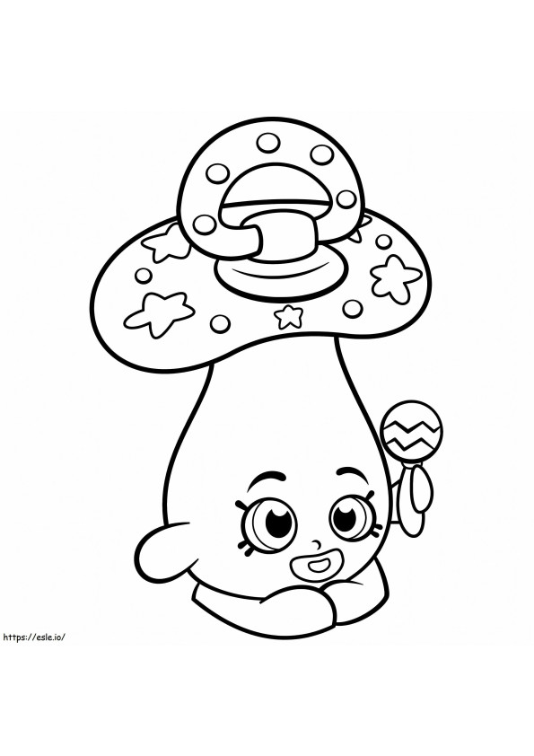 Dum Mee Mee Shopkins coloring page