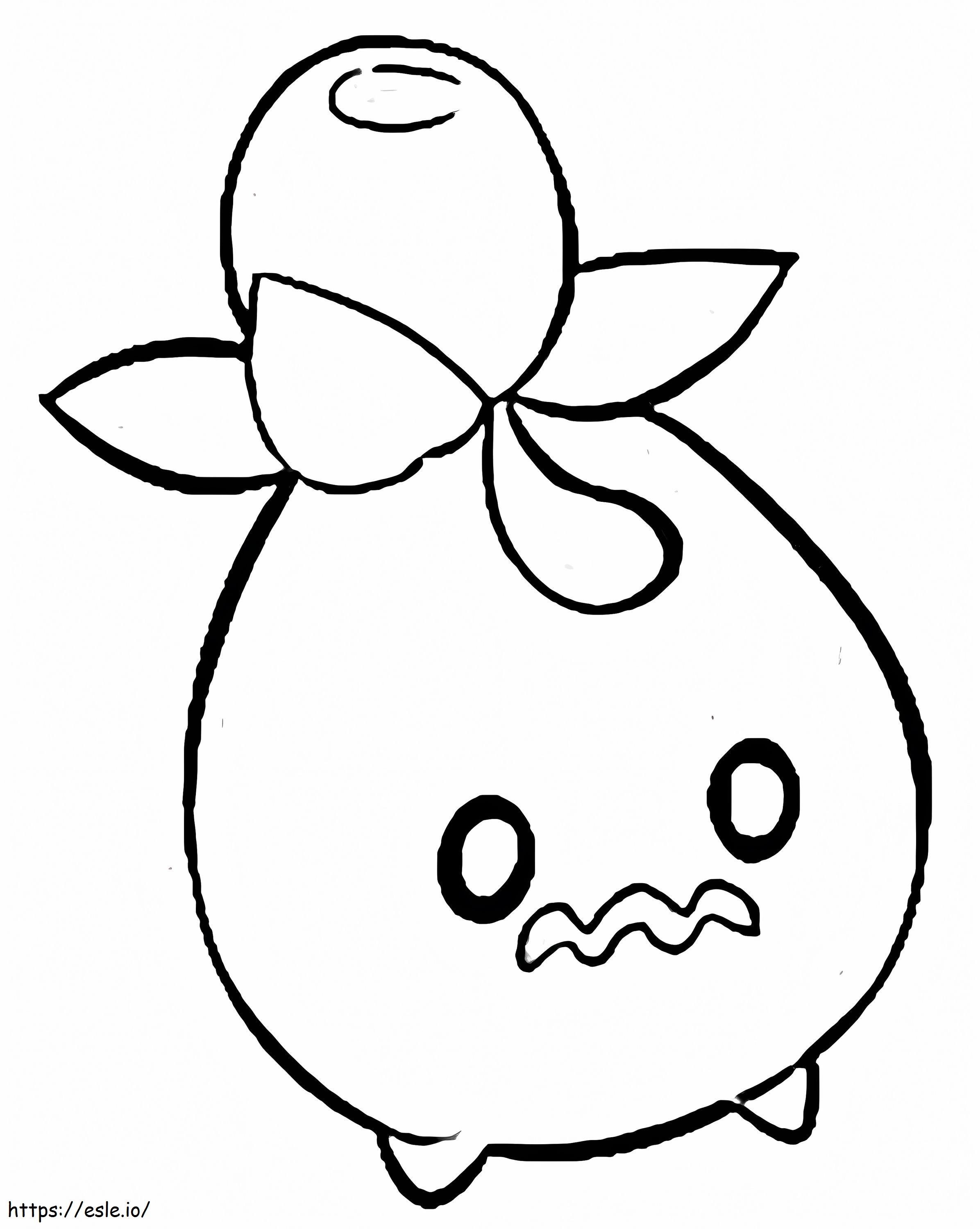 Smoliv Pokemon 1 coloring page