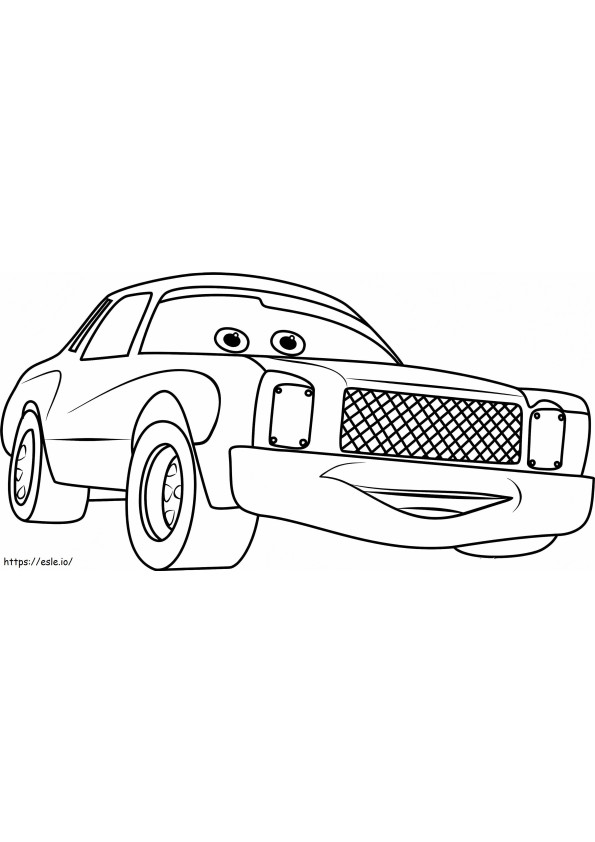 Happy Darrell Cartrip coloring page
