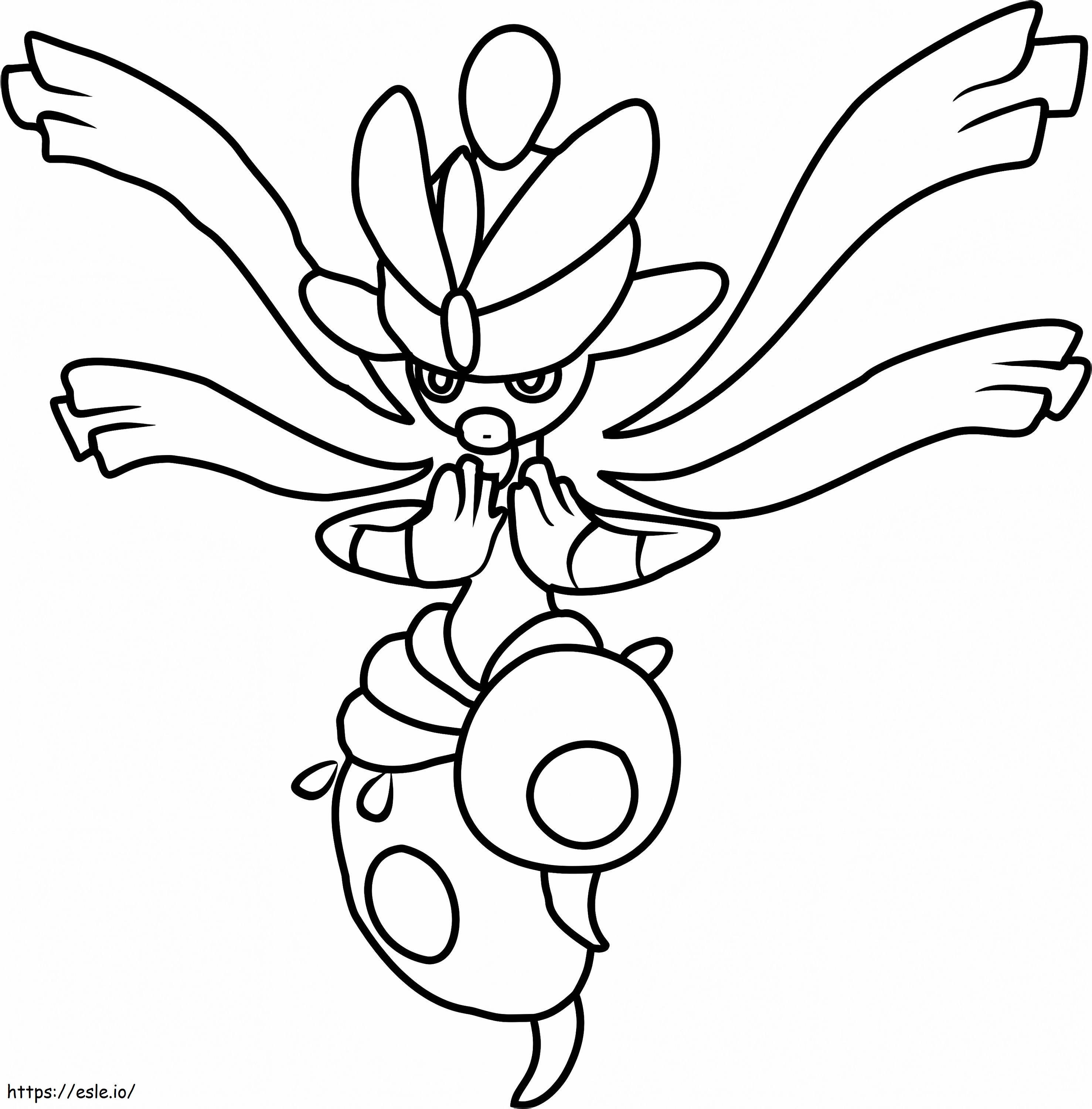 1531106369 Mega Medicham Pokémon A4 para colorear