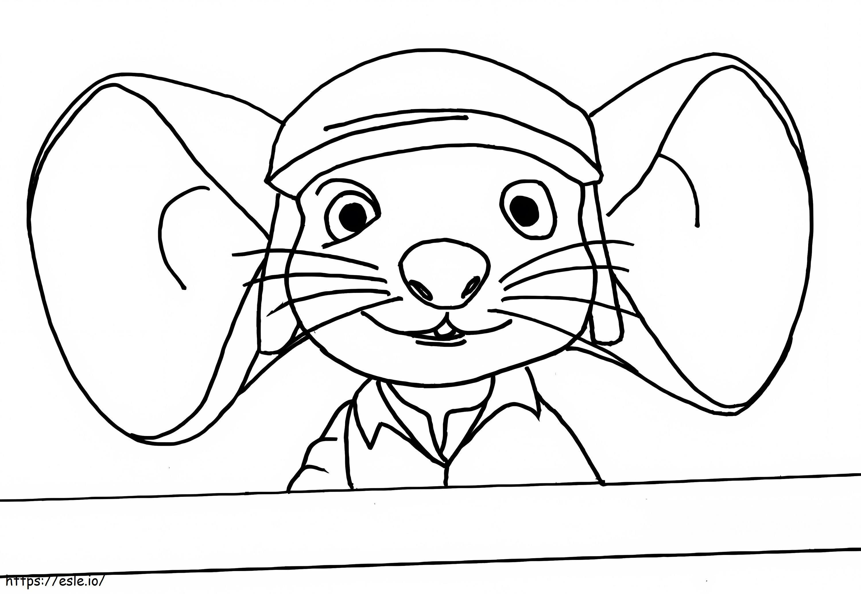Lovely Despereaux coloring page