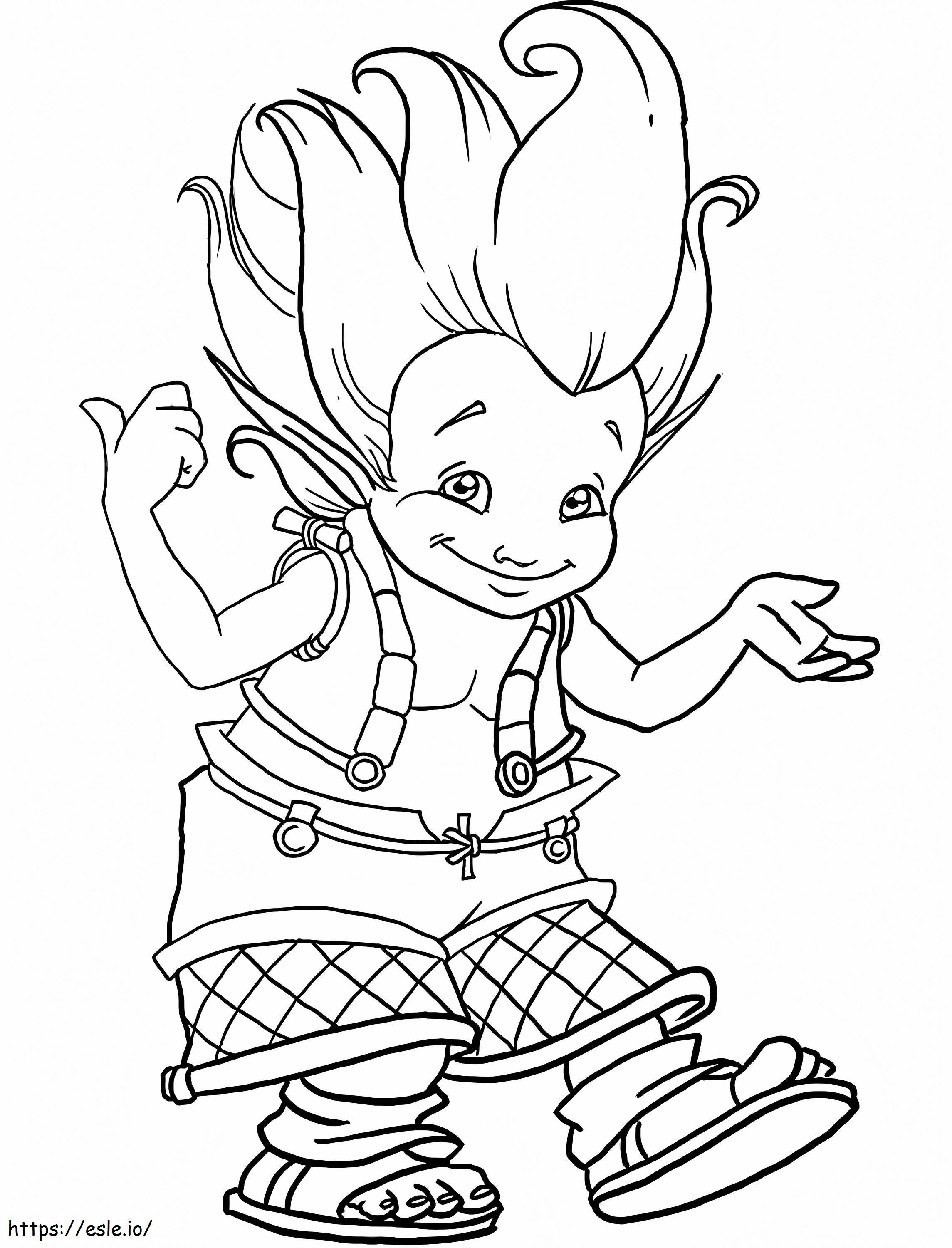 1566892235 Betameche Smiling A4 coloring page