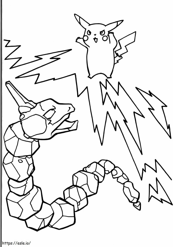 Onix 6 coloring page